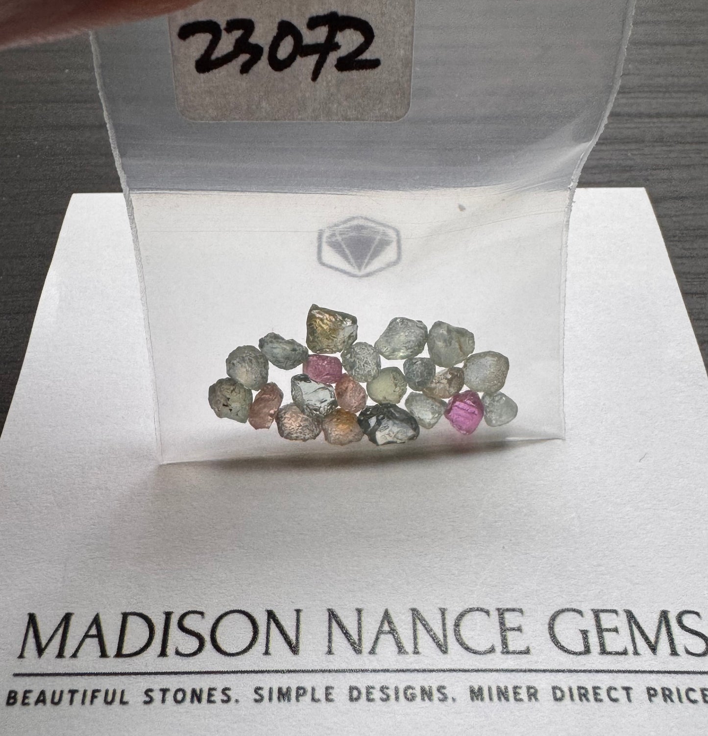 Montana Sapphires, Facet Grade Rough, 12.90 cts.
