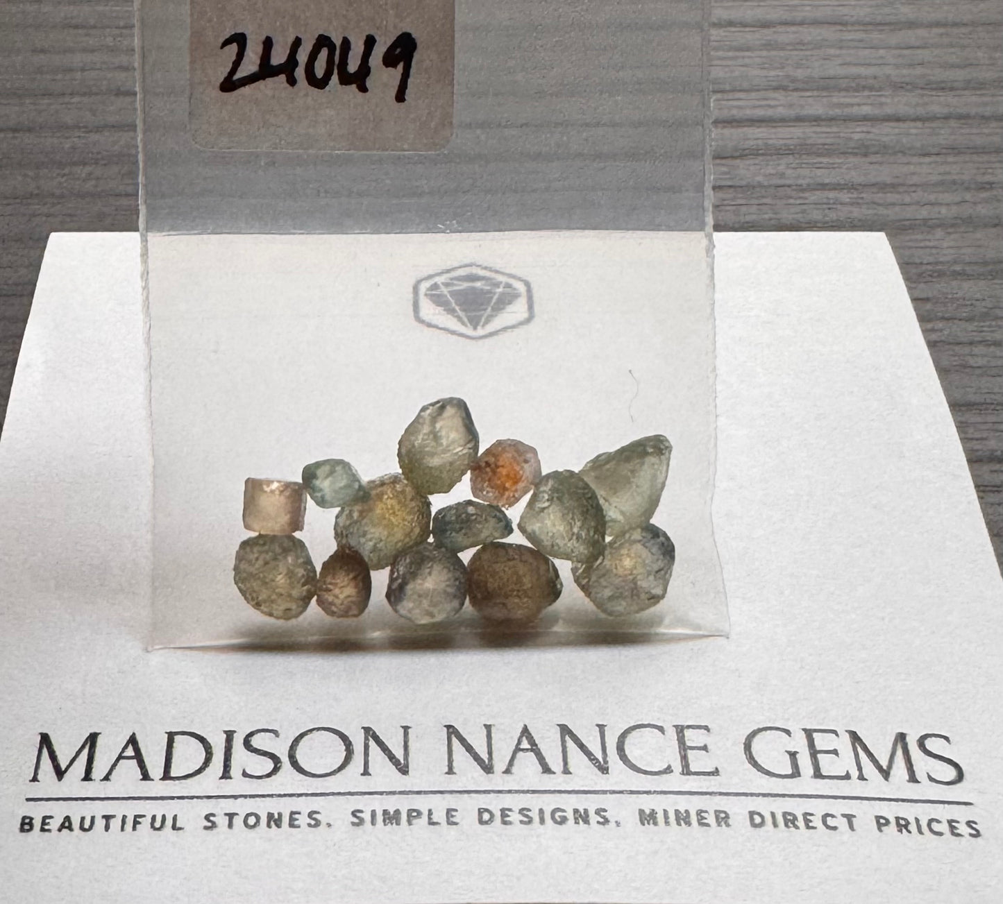 Montana Sapphires, Facet Grade Rough, 16.30 cts.
