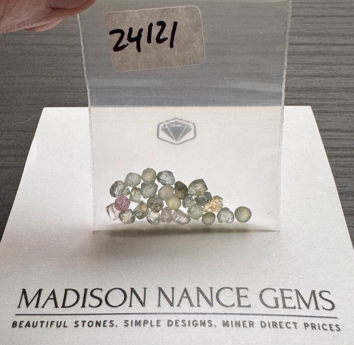 Montana Sapphires, Facet Grade Rough, 8.77 cts.