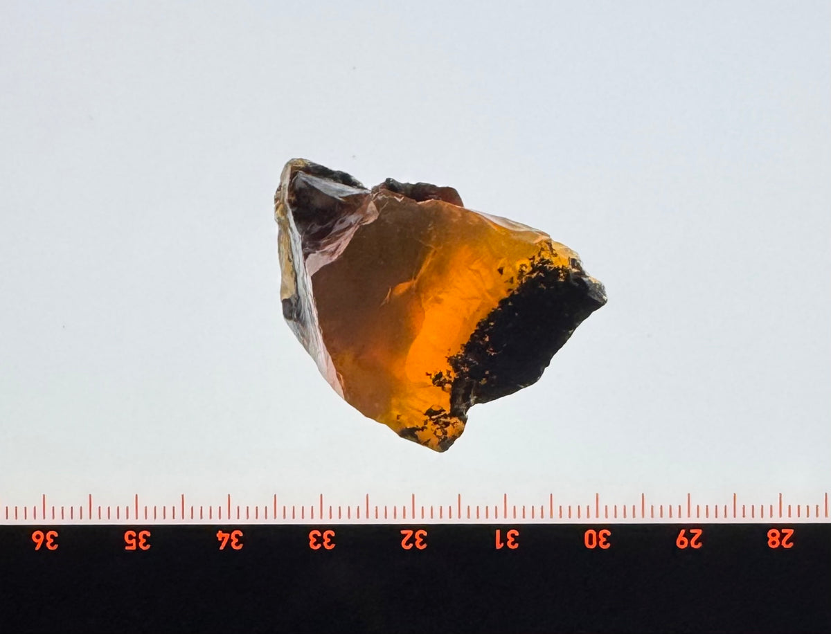 Southern Oregon Fire Opal, Facet Grade Rough, 76.17 cts.