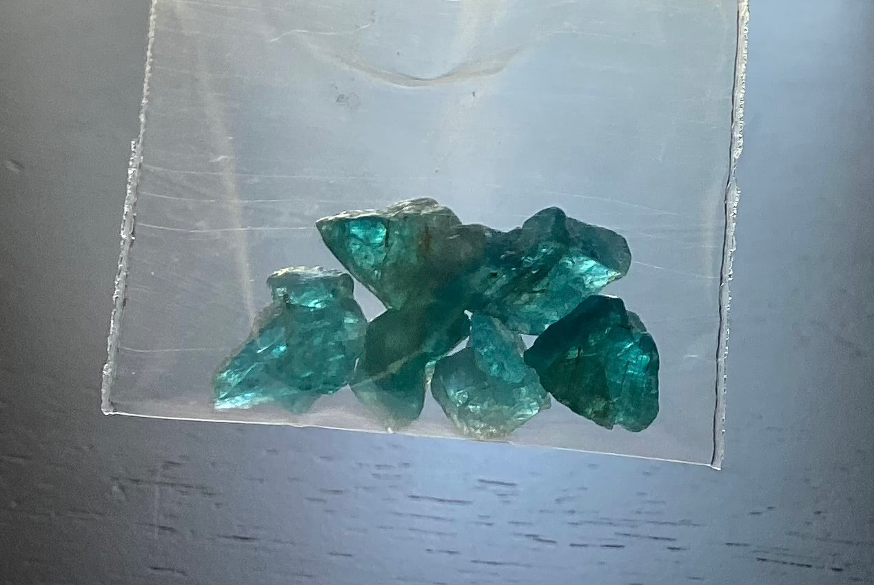 Blue Apetite, Cab Grade Rough, 19.51 cts.