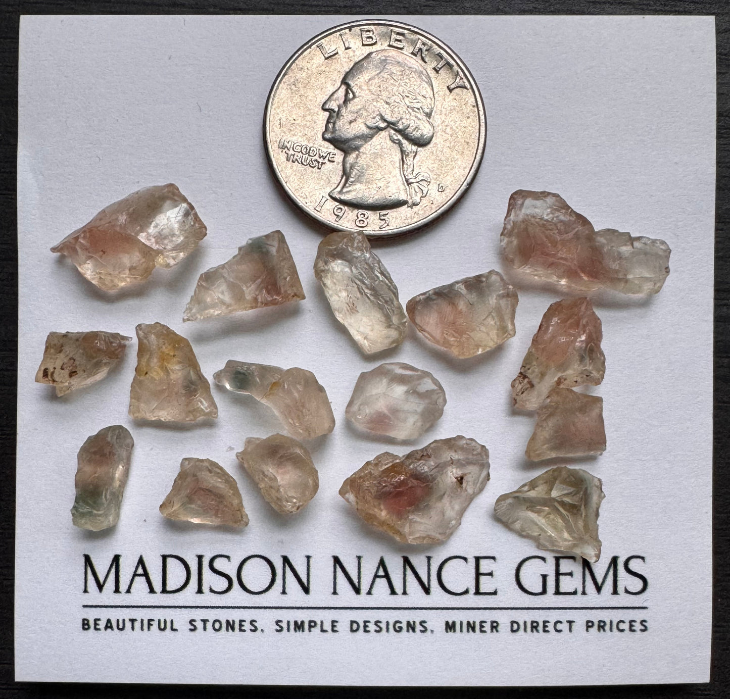Oregon Sunstone, Mystique Facet Grade Rough, 47.26