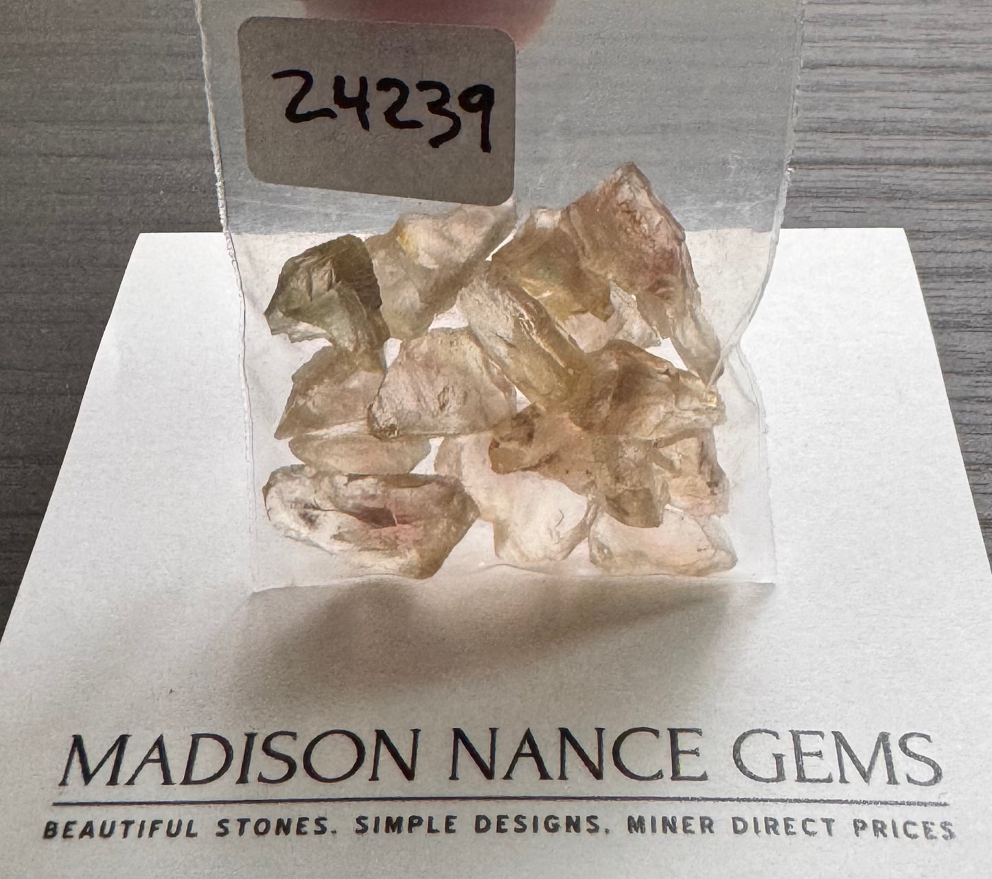 Oregon Sunstone, Mystique Facet Grade Rough, 47.26