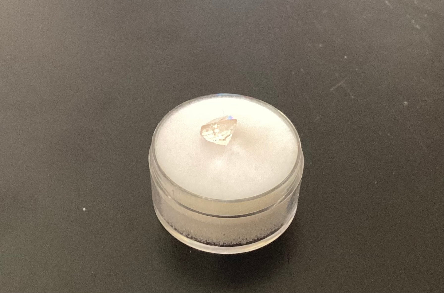 Topaz, Light Peach Octagon Cut, 2.09 cts.