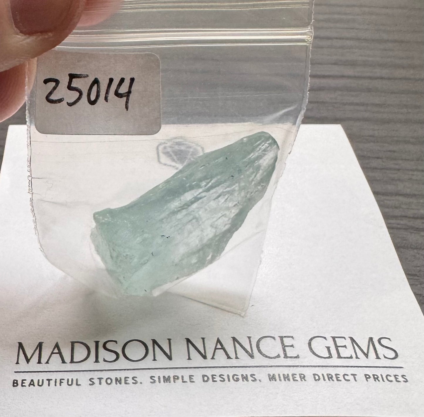 Aquamarine, Facet Grade Rough, 45.14 cts.