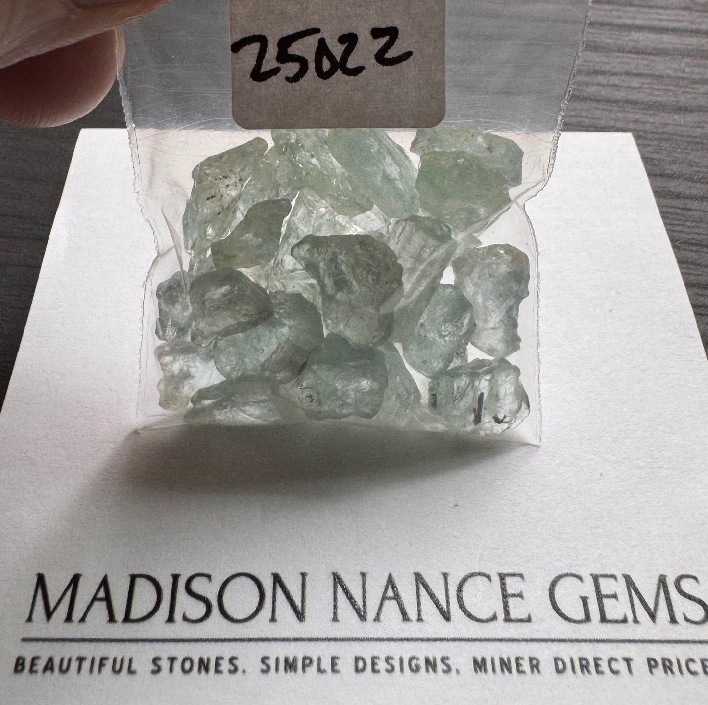 Aquamarine, Decorative Grade Rough, 69.45 cts.
