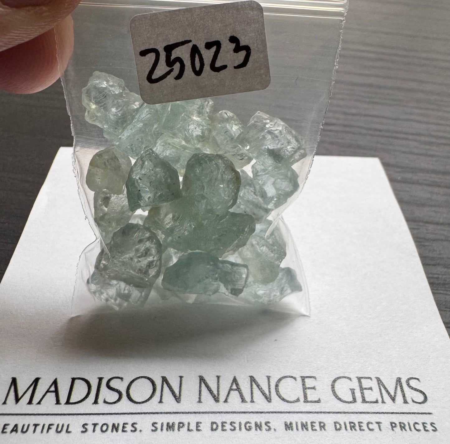 Aquamarine, Decorative Grade Rough, 75.51 cts.