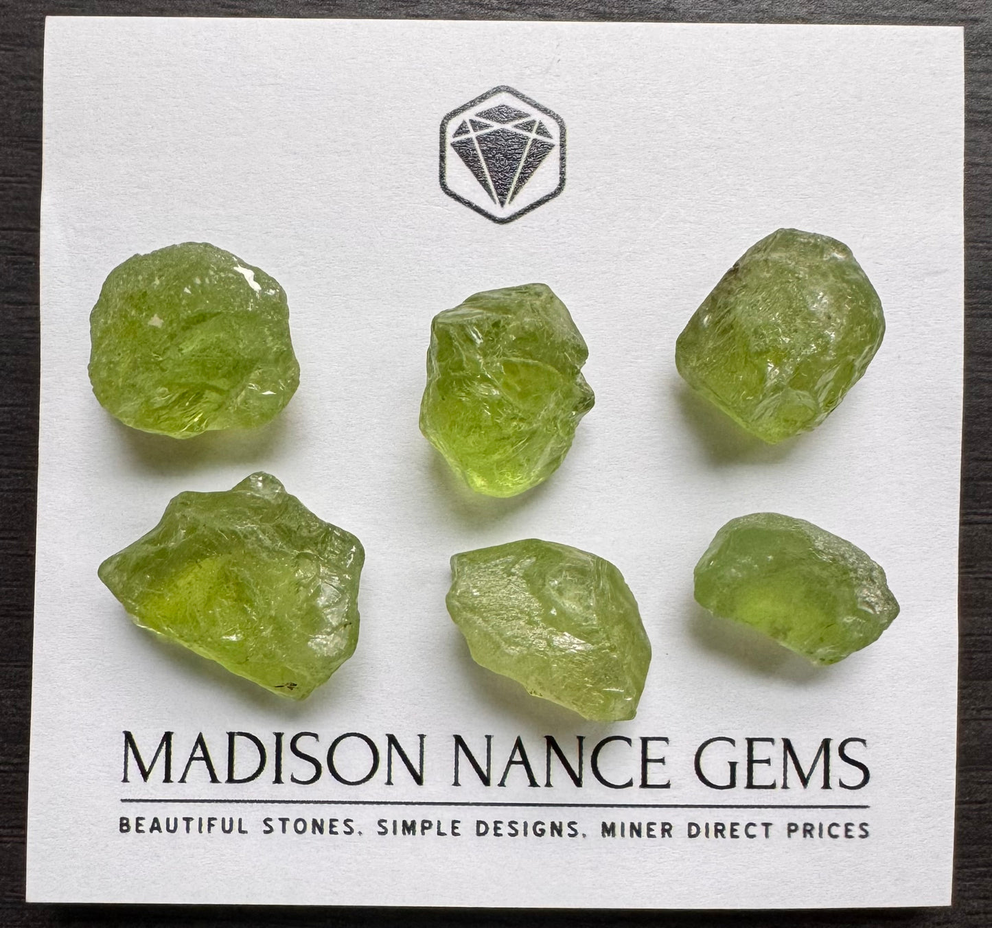 Peridot, Cab Grade Rough, 131.09 cts.