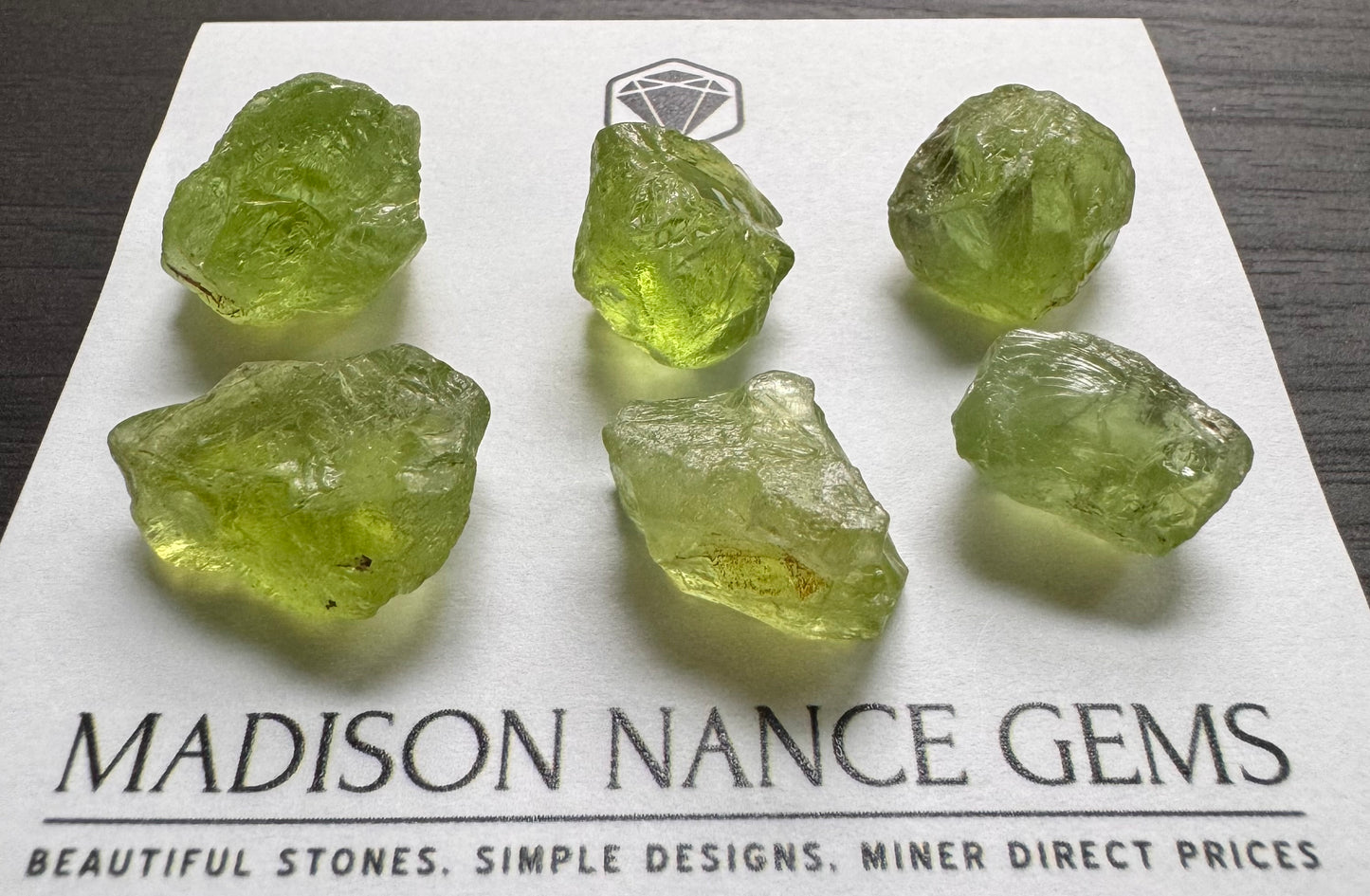 Peridot, Cab Grade Rough, 131.09 cts.