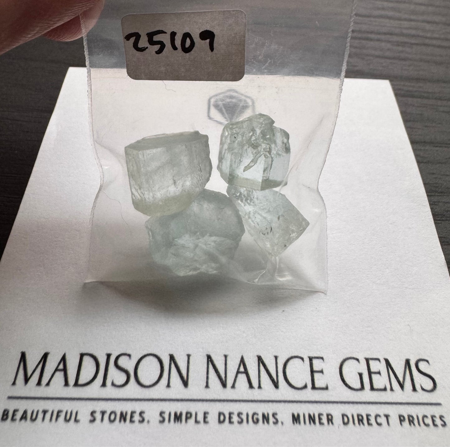 Aquamarine, Cab Grade Rough, 43.87 cts.
