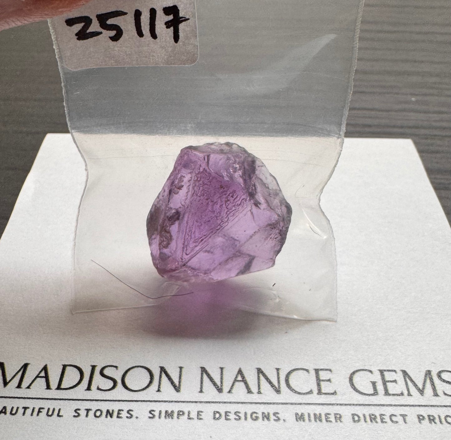 Amethyst, Facet Grade Crystal, 40.47 cts.