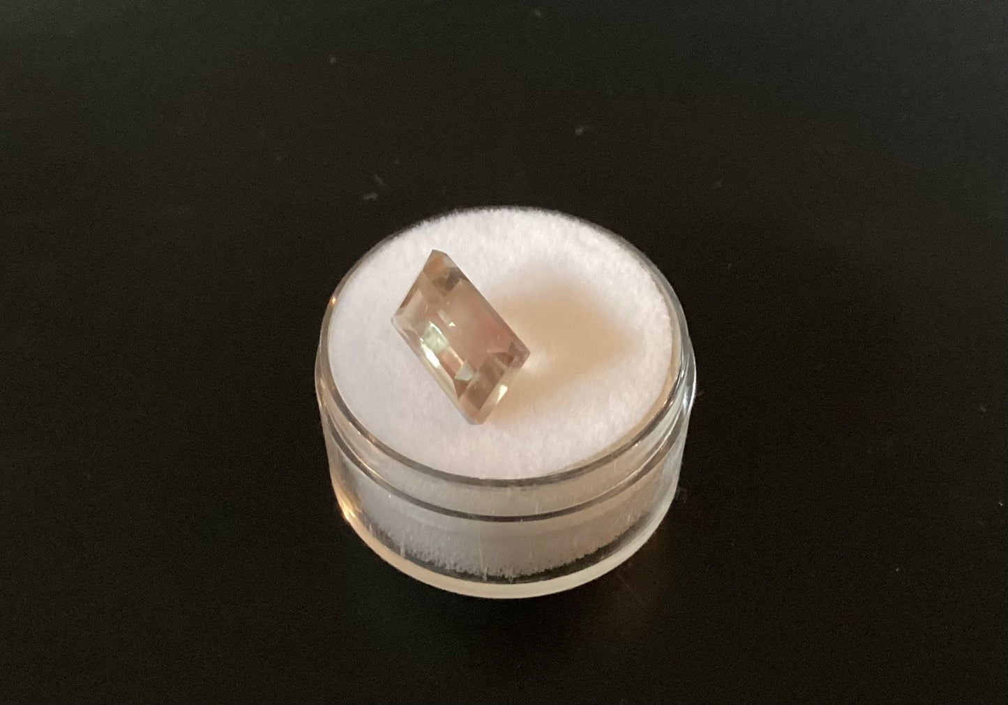Oregon Sunstone, Cut Mystique Baguette, 4.53 cts.