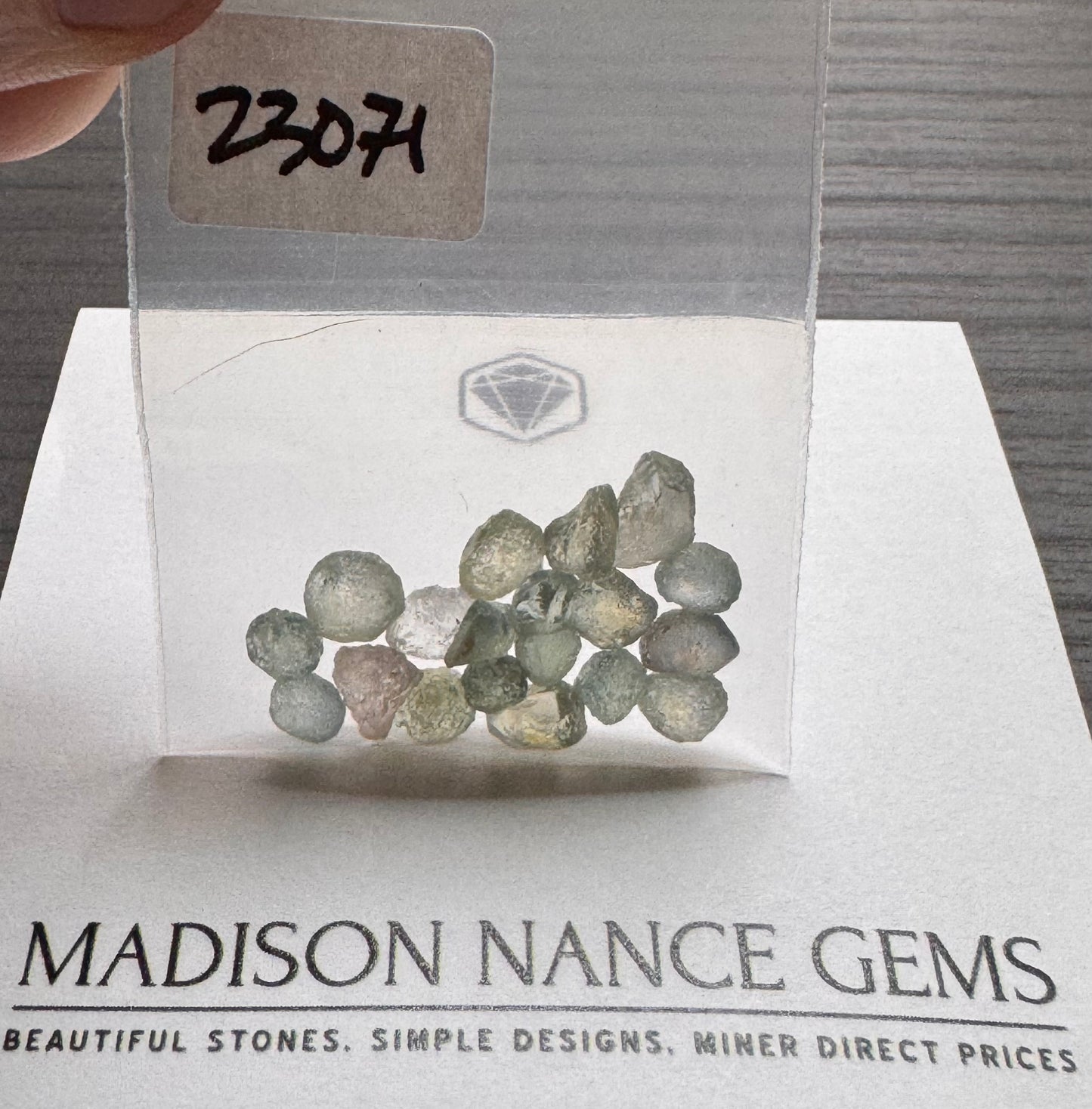 Montana Sapphires, Facet Grade Rough, 19.57 cts.