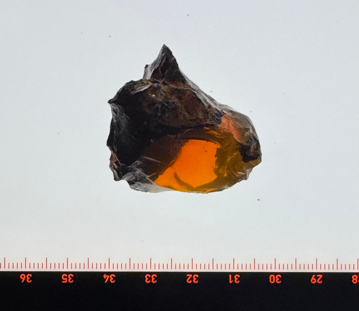 Southern Oregon Fire Opal, Facet Grade Rough, Orange 102.23 cts.