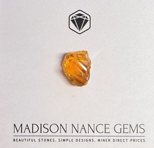 Citrine, Facet Grade Rough, 16.54 cts.