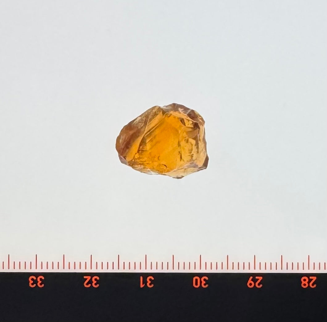 Citrine, Facet Grade Rough, 16.54 cts.