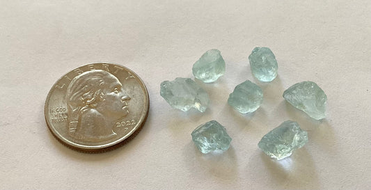 Aquamarine, Facet Grade Rough, 16.36 cts.