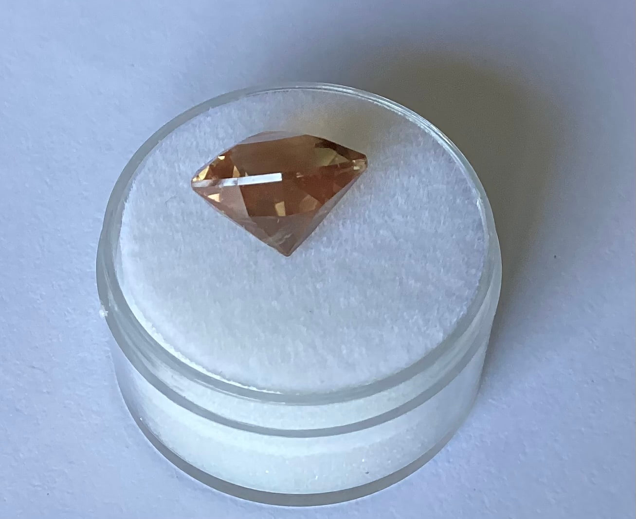 Oregon Sunstone, Purple Trillion Cut, 5.83 cts.