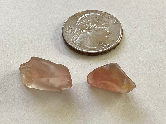 Oregon Sunstone, Facet Grade Rough Parcels - Schiller, 18.35 cts.