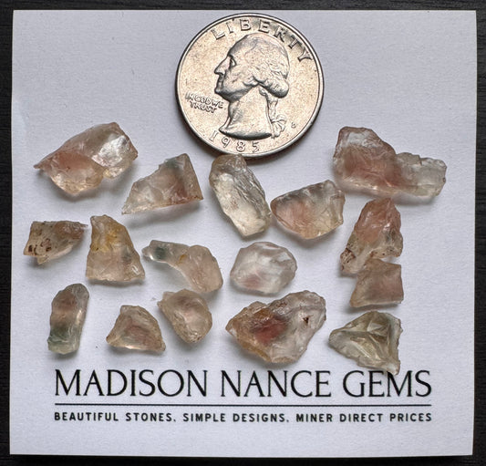Oregon Sunstone, Mystique Facet Grade Rough, 47.26