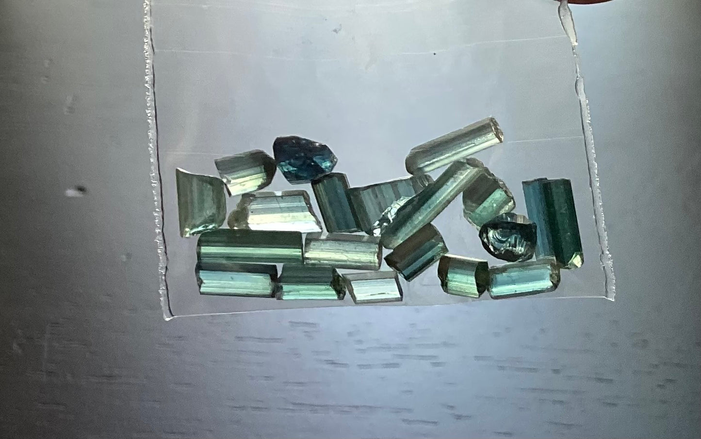 Indicolite Tourmaline, Facet Grade Rough, 12.57 cts.