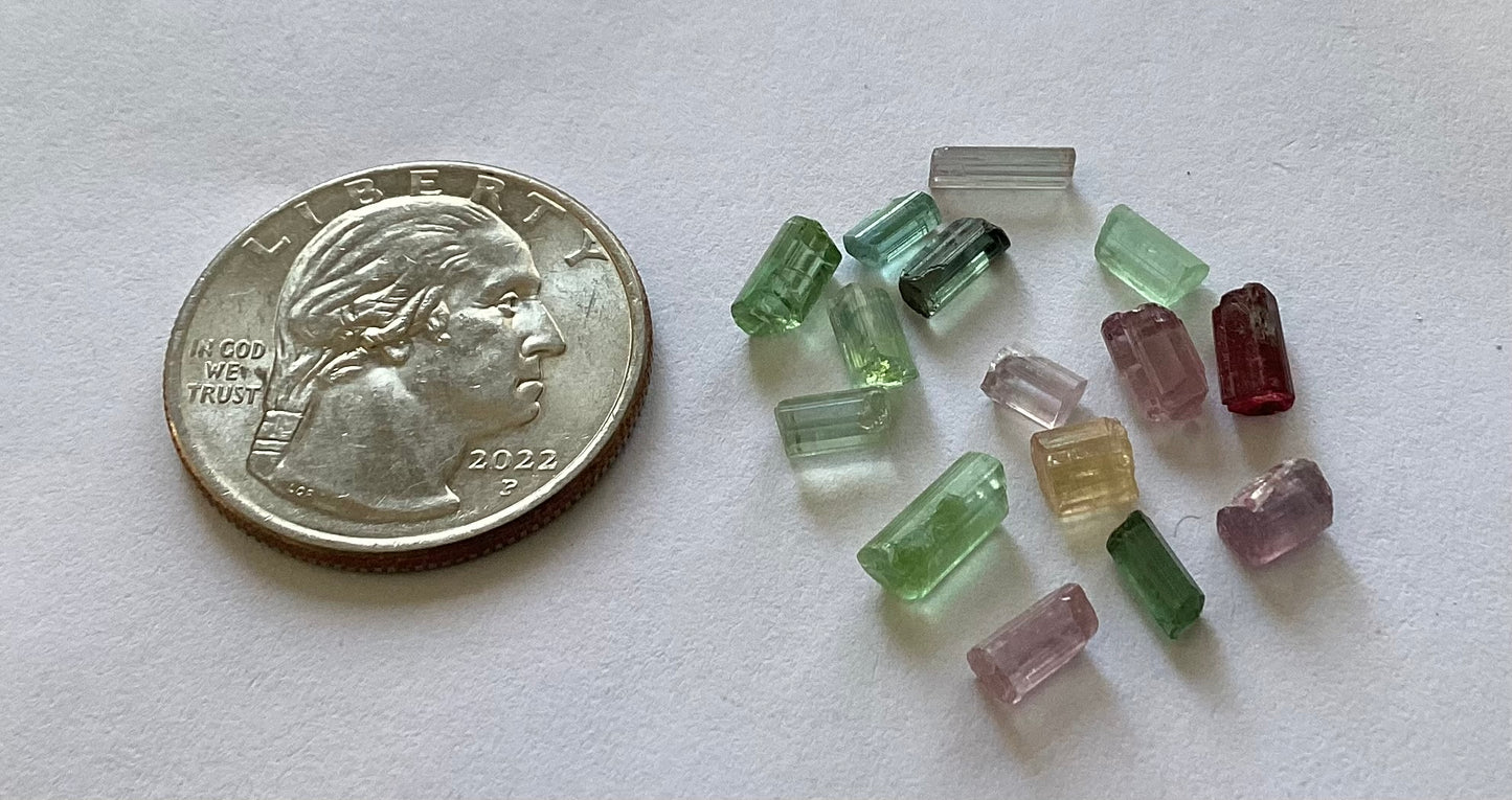 Tourmaline, Facet Grade Rough, 8.7 cts