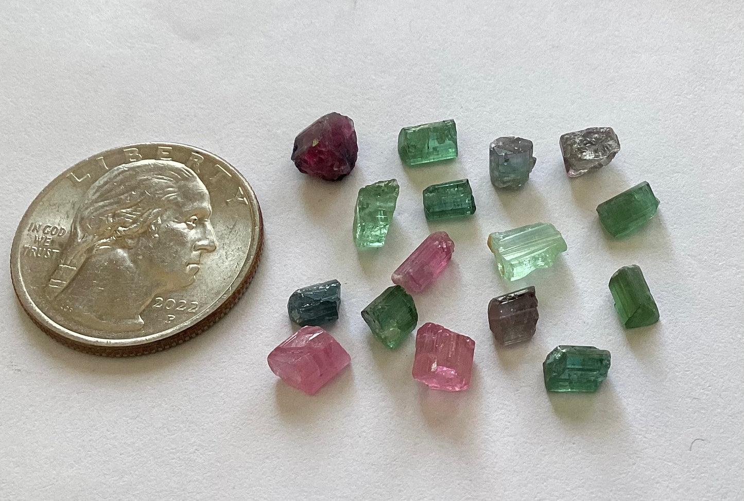 Tourmaline, Cab Grade Rough, 14.00 cts.