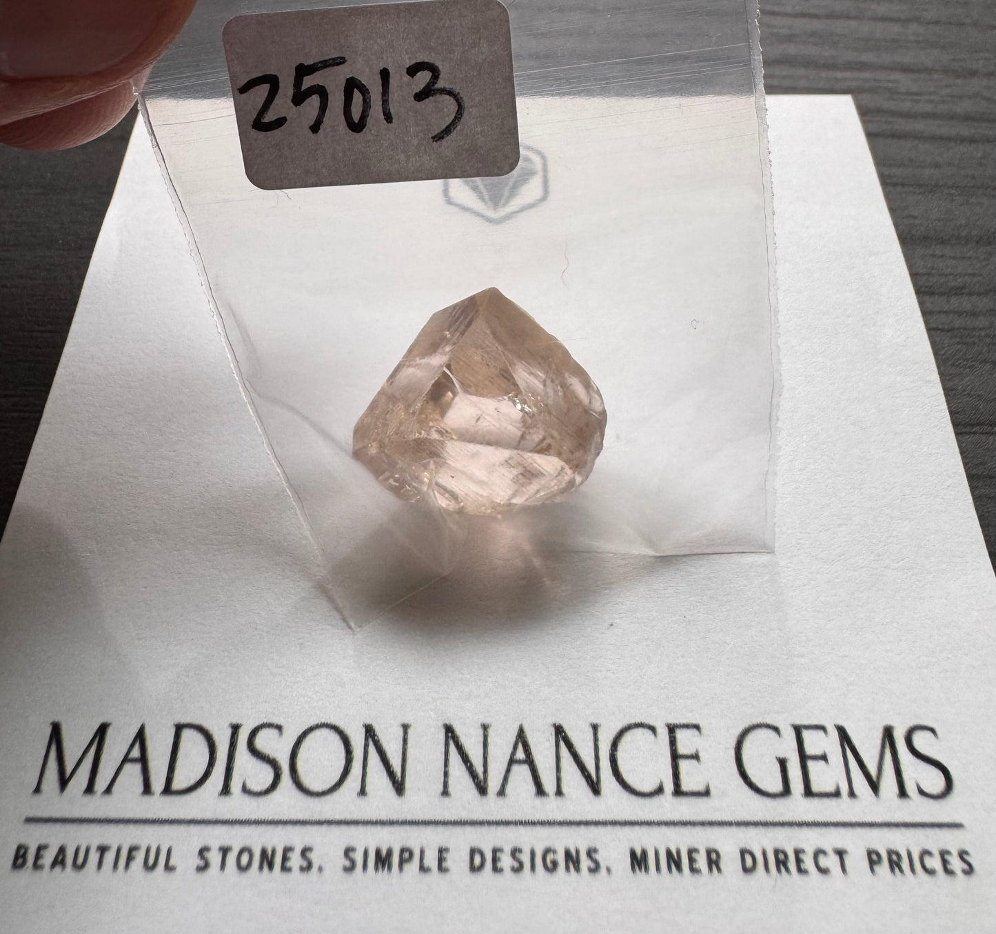 Pink Topaz, Facet Grade Crystal, 30.11 cts.