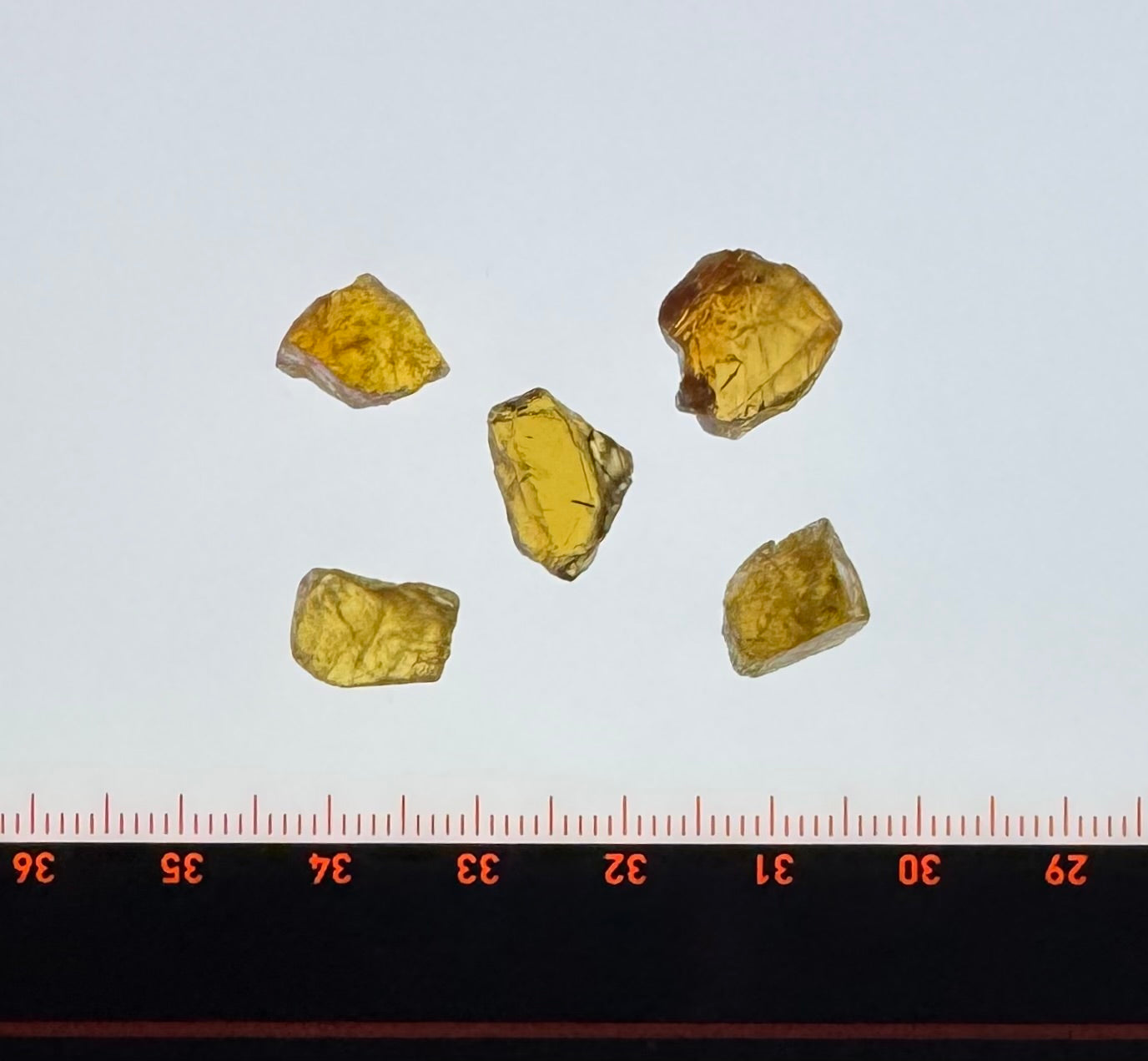 Sphene, Facet Grade Rough, 25.57 cts.