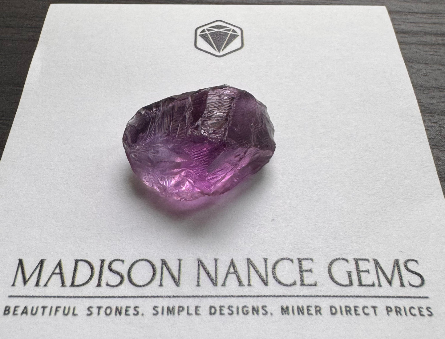 Amethyst, Facet Grade Crystal, 46.95 cts.
