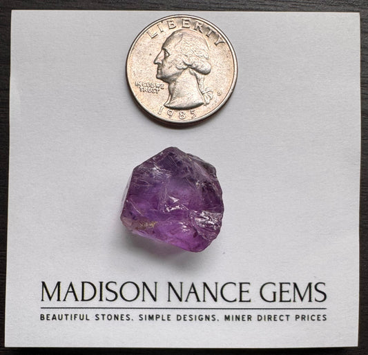 Amethyst, Facet Grade Crystal, 40.47 cts.