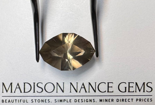 Orthoclase, Pinkish Green Oval Cut, 12.59 cts.