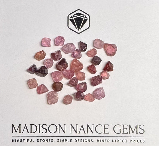 Spinel, Facet Grade Rough, 25.30 cts.