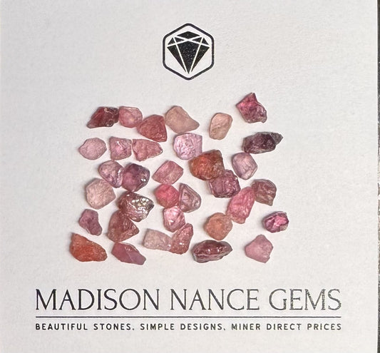 Spinel, Facet Grade Rough, 28.98 cts.