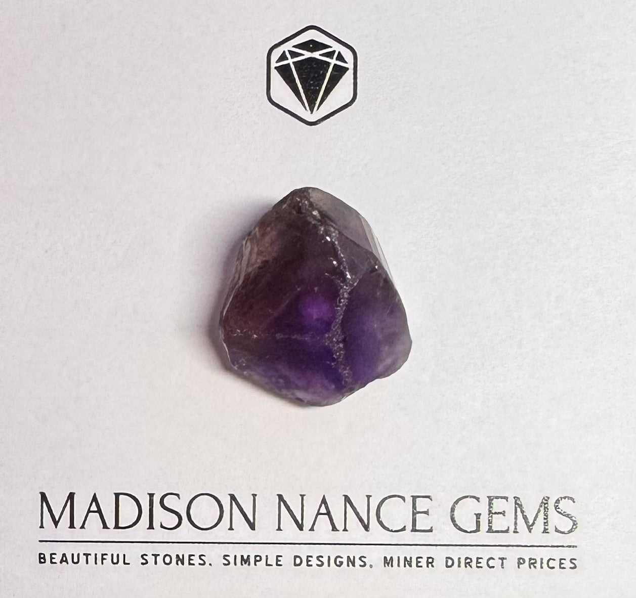 Smoky Amethyst, Facet Grade Rough, 45.23 cts.