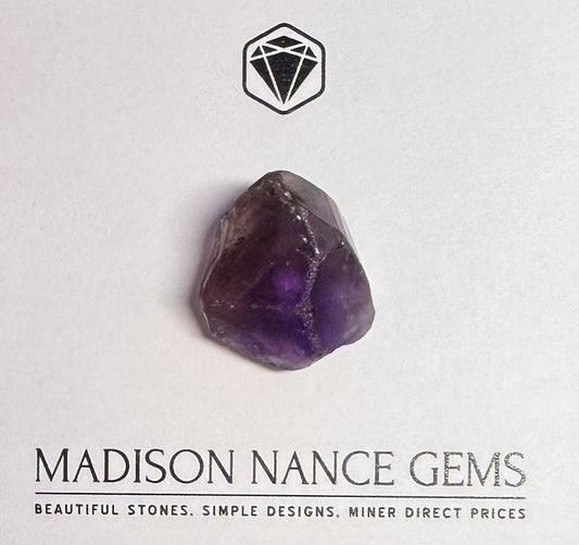 Smoky Amethyst, Facet Grade Rough, 45.23 cts.