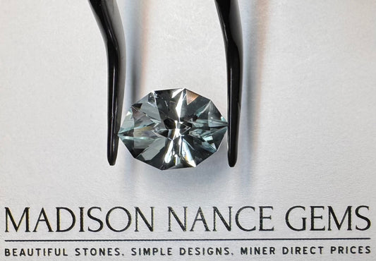 Topaz, Light Blue Oval Cut, 9.98 cts.