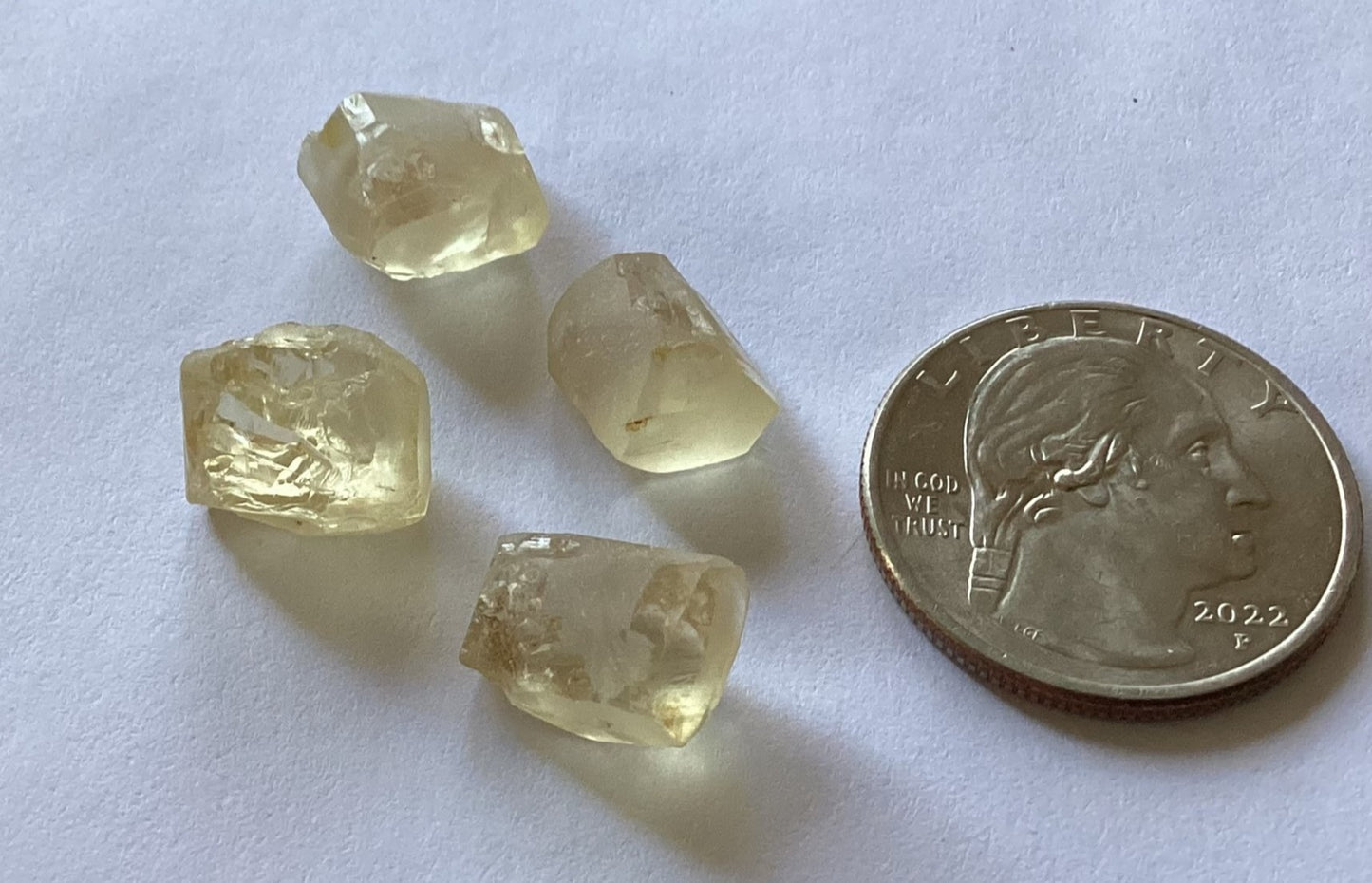 Oregon Sunstone, Facet Grade Trimmed Rough - Clear, 29.54 cts.