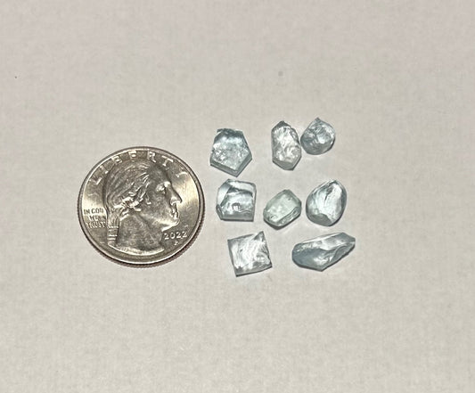 Aquamarine, Facet Grade Rough, 17.55 cts.