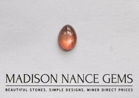 Oregon Sunstone, Red and Schiller Cabochon, 4.25 cts.