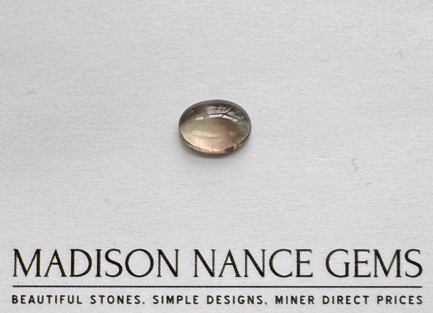 Oregon Sunstone, Dichroic Red and Green Cabochon, 2.61 cts.