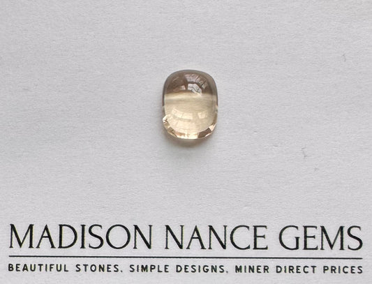 Oregon Sunstone, Clear and Schiller Cabochon, 6.06 cts.