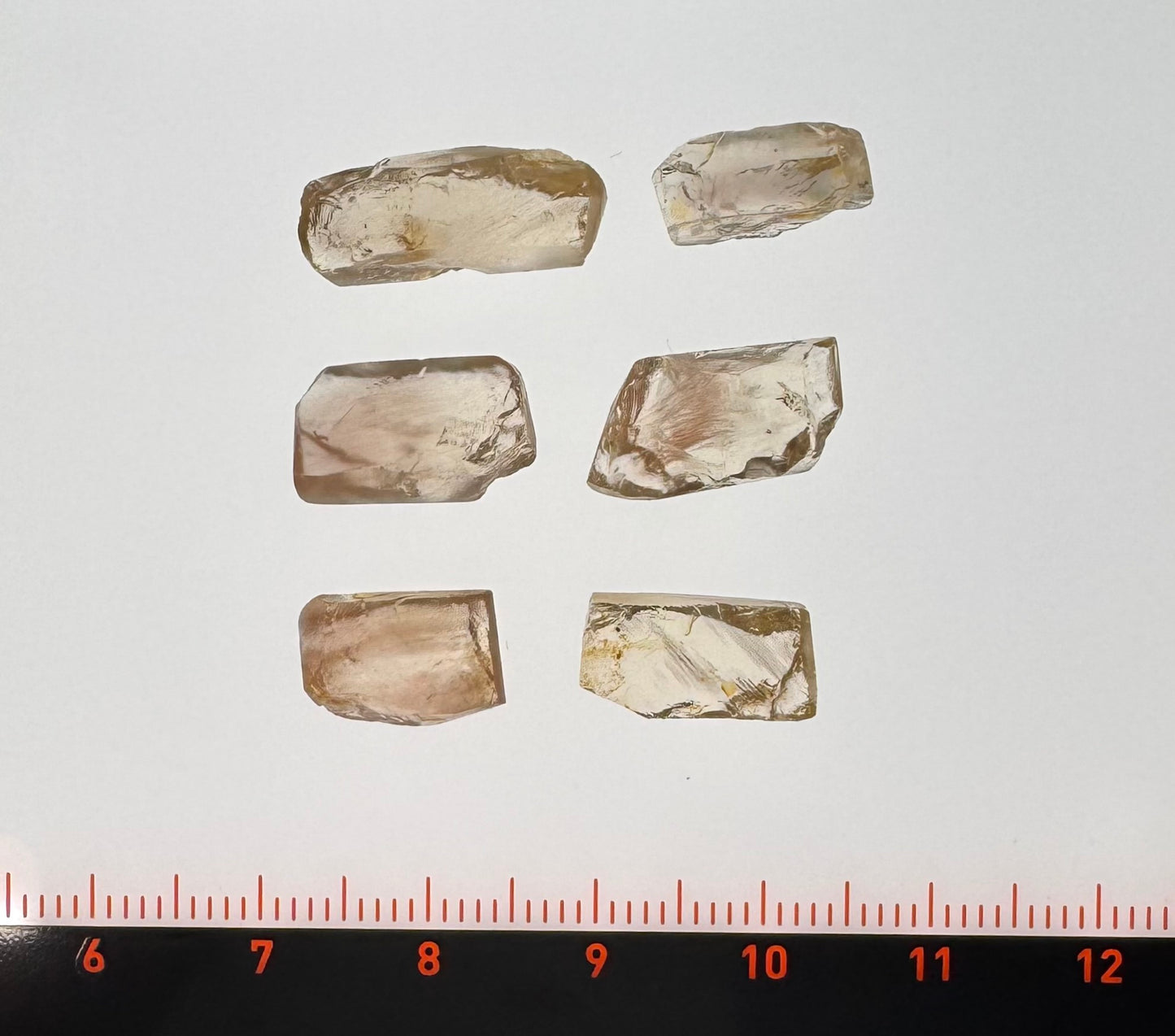 Oregon Sunstone, Facet Grade Preforms, Schiller 30.33cts.