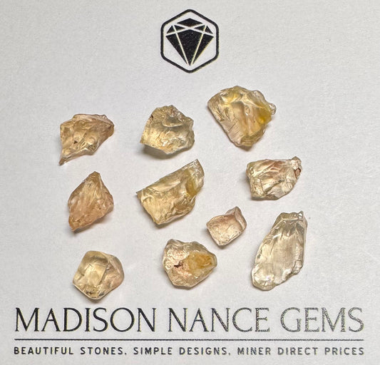 Oregon Sunstone, Facet Grade Rough, Pink 24.65 cts.