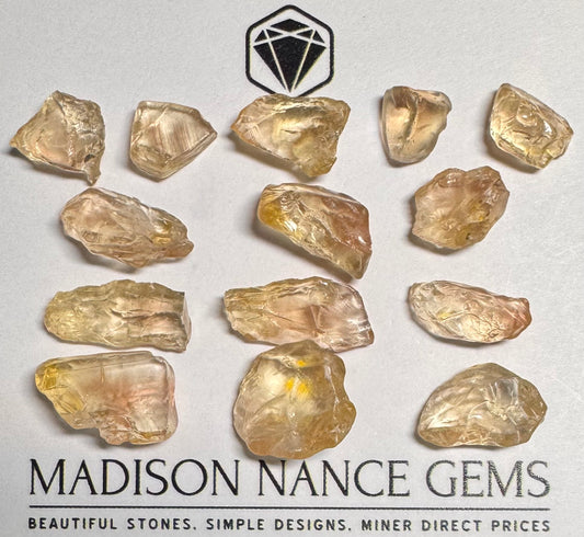 Oregon Sunstone, Facet Grade Rough, Pink 56.49 cts.