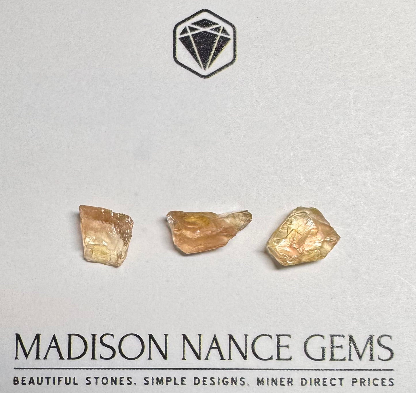 Oregon Sunstone, Facet Grade Rough, Schiller 9.62 cts.