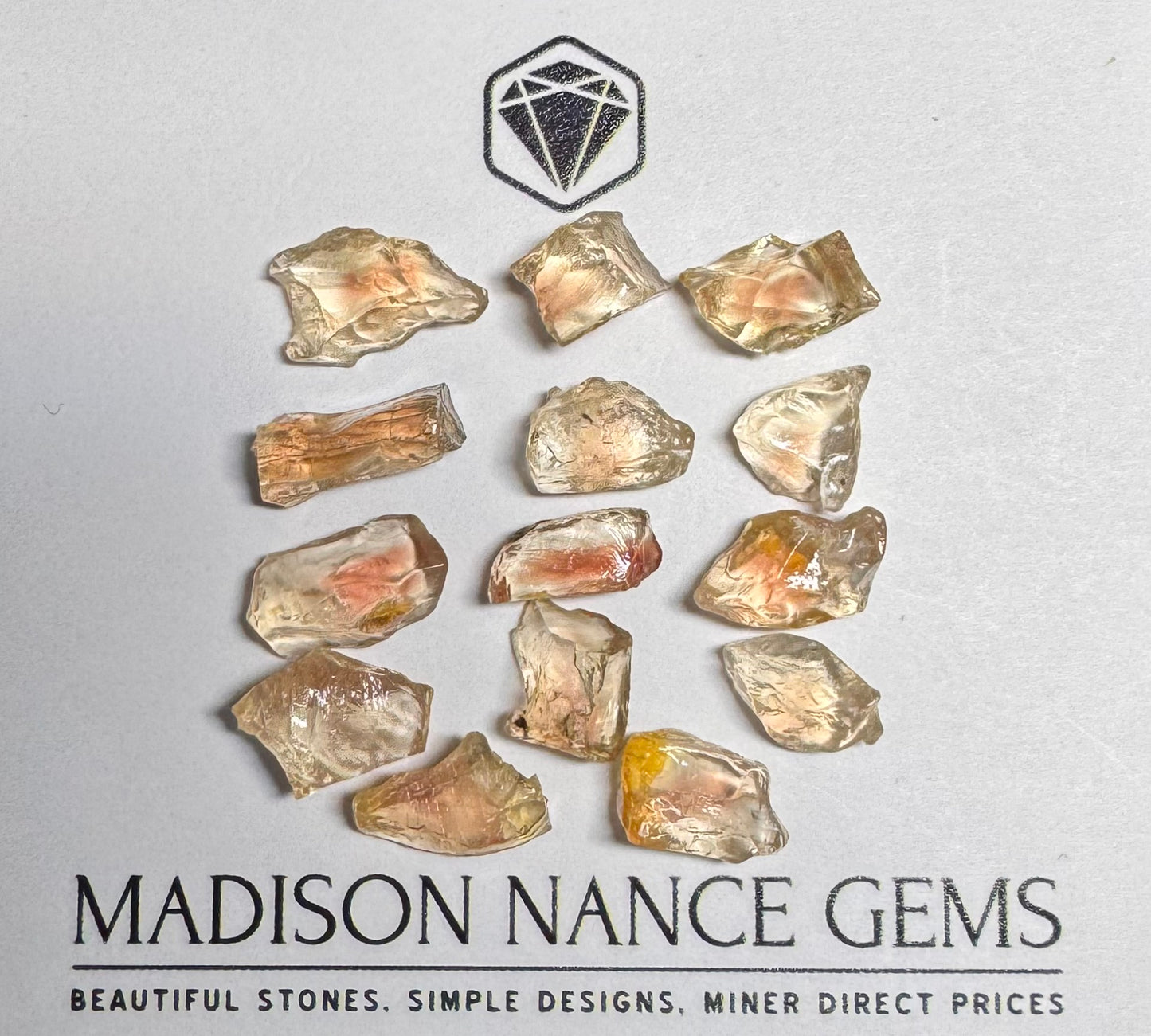 Oregon Sunstone, Facet Grade Rough, Red 36.50 cts.