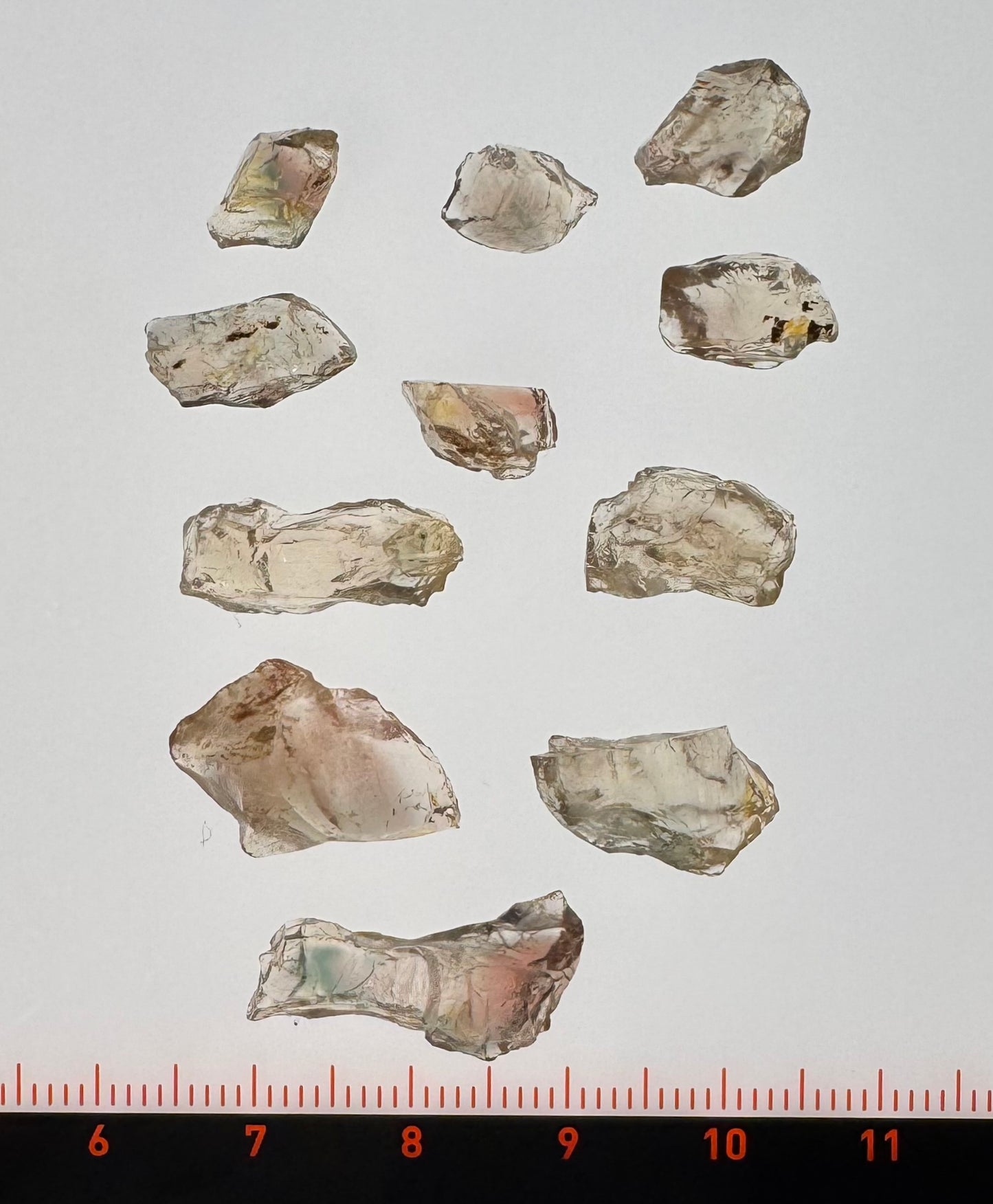 Oregon Sunstone, Facet Grade Rough, Multicolor 40.10 cts.