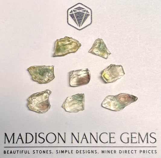 Oregon Sunstone, Facet Grade Rough, Green 15.50 cts.