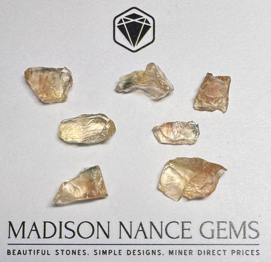 Oregon Sunstone, Facet Grade Rough, Mystique 21.65 cts.